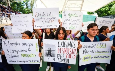 UdeG frena labores por desaparición del estudiante Aldo González Sevilla
