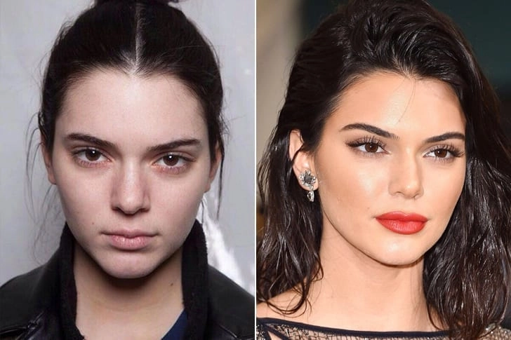 las kardashians sin maquillaje