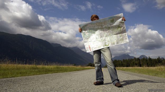 ¿Se acuerda cuando la única guía que teníamos para orientarnos era una brújula o un mapa de papel? 