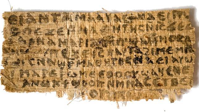 El papiro del llamado «evangelio de la mujer de Jesús» 