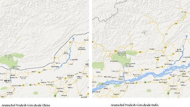 DISPUTED TERRITORIES Vista de Arunachal Pradesh