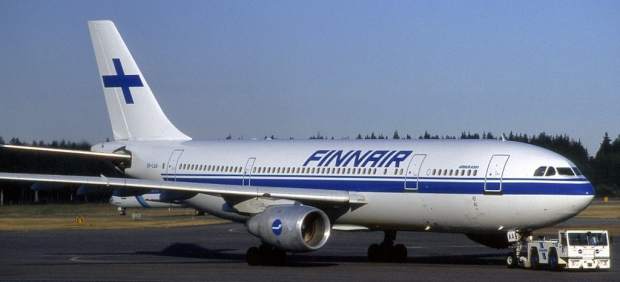 Imagen de un Airbus 300 de la compañía finlandesa Finnair. (WIKIPEDIA)