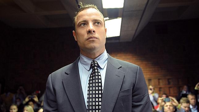  afp Óscar Pistorius, durante el juicio por disparar a su novia Reeva 