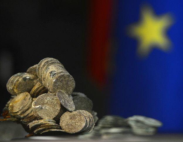 Estas monedas hacen parte de las halladas en la fragata Las Mercedes, hundido en 1807.