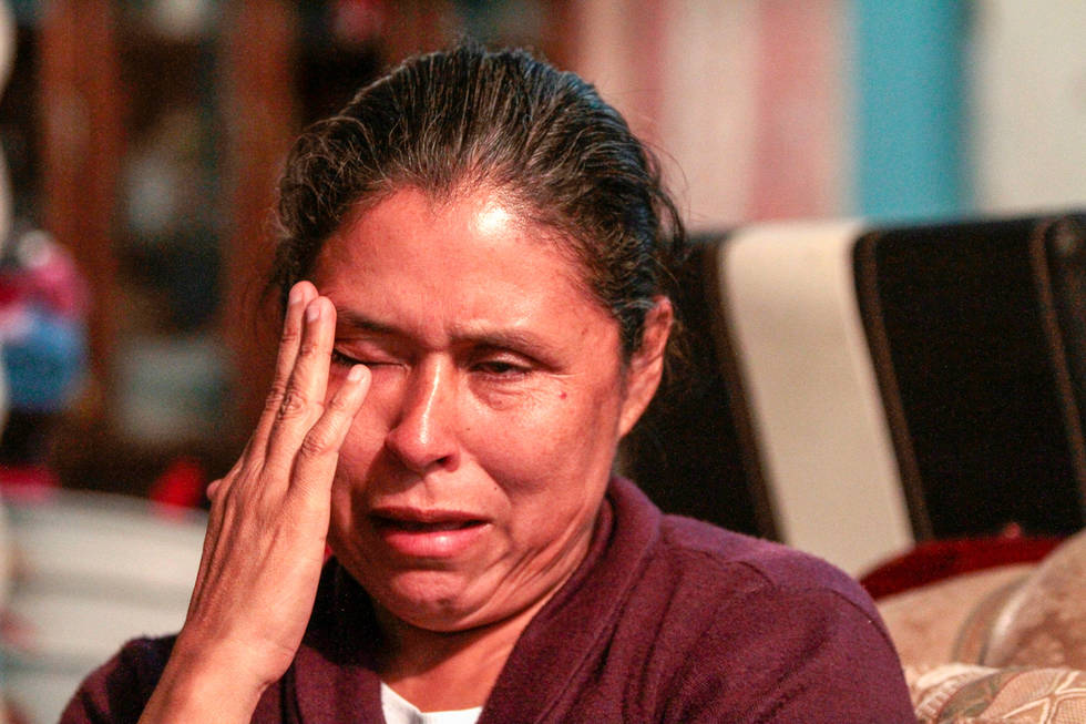 La madre de Mario se sigue preguntando por qué... Foto: Héctor García La madre de Mario se sigue preguntando por qué... Foto: Héctor García