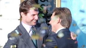 Tom Cruise y el actual líder de la Cienciología, David Miscavige, son buenos amigos. Tom Cruise y el actual líder de la Cienciología, David Miscavige, son buenos amigos.
