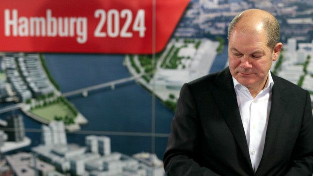 El alcalde Olaf Scholz se mostró decepcionado por el resultado del referendo. El alcalde Olaf Scholz se mostró decepcionado por el resultado del referendo.
