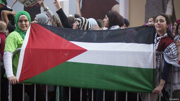 La bandera palestina desató una tormenta diplomática en la que Estados Unidos quedó del lado derrotado.