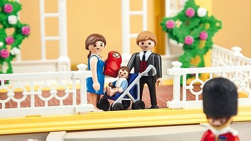Los duques de Cambridge con sus pequeños están representados en figuritas Playmobil.