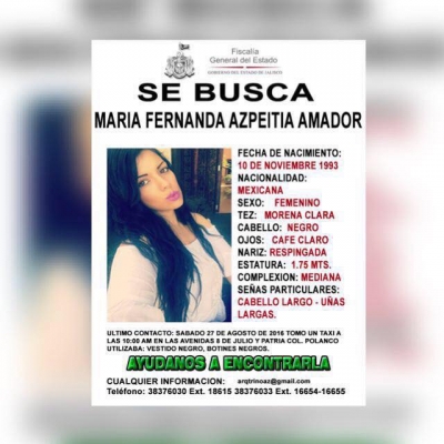 Encuentra a María Fernanda: Facebook