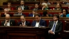 Miembros del Govern de la Generalitat en el Parlament