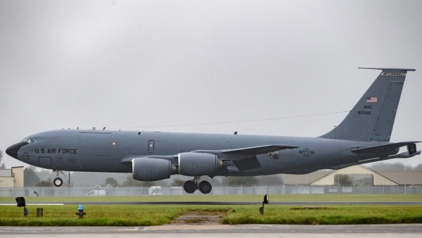 El Boeing KC-135 Stratotanker.