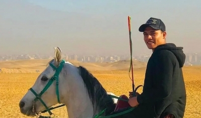 Policía egipcio Mohamed Salah (Archivo)