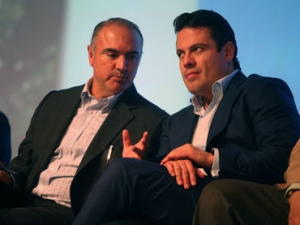 El gobernador de Jalisco, Jorge Aristóteles Sandoval, en el Foro Global Agroalimentario.