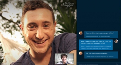 El aprendizaje automático es la capacidad que tiene el software de aprender a partir de datos recibidos. Esta es la base sobre la que Skype Translator está construido. Según vaya aprendiendo la herramienta de estos datos, irá reconociendo y traduciendo cada vez mejor, independientemente incluso de los diferentes acentos o las variaciones idiomáticas.