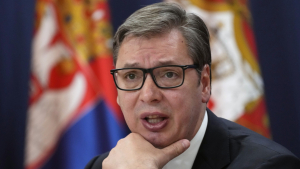El presidente de Serbia, Aleksandar Vucic
