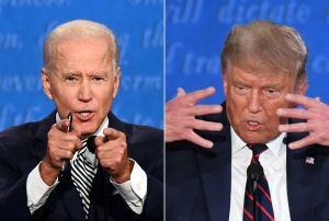 Joe Biden y Donald Trump se enfrentaron en el primer debate presidencial