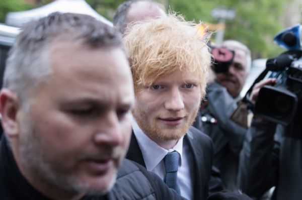 Jurado absuelve a Ed Sheeran por presunto plagio parcial