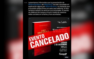 Denuncian censura de Enrique Alfaro al libro 'El Amo de Jalisco'