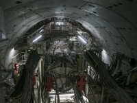 La tuneladora tiene pendiente perforar dos mil 144 metros. Se espera que en septiembre llegue a Plaza de la Bandera.