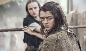 Maisie Williams en una escena de "Juegos de Tronos"