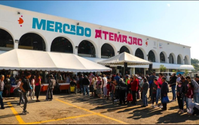Con remodelación, celebran el 50 aniversario del Mercado Atemajac
