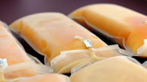 Bolsas de plasma de enfermos recuperados de la Covid