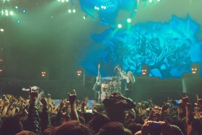 Iron Maiden en México.