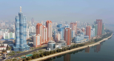 Corea del Norte levanta un rascacielos de 53 pisos en Pyongyang