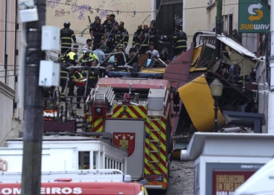 Funicular descarrila en Lisboa; hay 15 muertos y 18 heridos