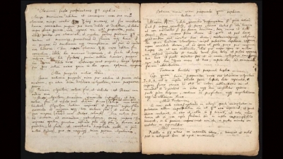 La Chemical Heritage Foundation pagó más de 100 mil dólares por el manuscrito casi ilegible de Isaac Newton.