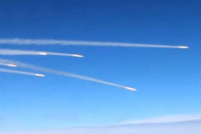 Serie de ataques aéreos en Kiev y otras regiones de Ucrania