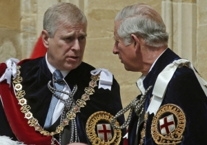 El Príncipe Andrés y el Rey Carlos III