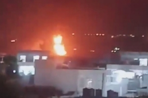 La base militar estadounidense en Irak "Al-Harir" fue atacada