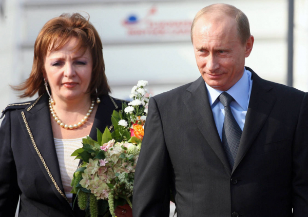 Putin y su exmujer Ludmila.