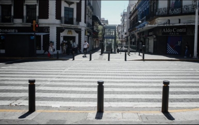 MEDIDAS. El gobernador afirmó que esta fue la razón por la que desde el pasado viernes se aplicó el Botón de Emergencia.