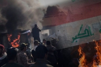 Fuerzas proiraníes asaltan la embajada de Estados Unidos en Bagdad