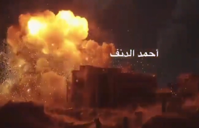 La impactante explosión de una clínica de la UNRWA de la ONU en Gaza tras ataque israelí