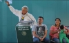 Obrador sostuvo que la estrategia de seguridad va muy bien y cada vez hay más apoyo de la gente para acabar con la corrupción y con los privilegios.