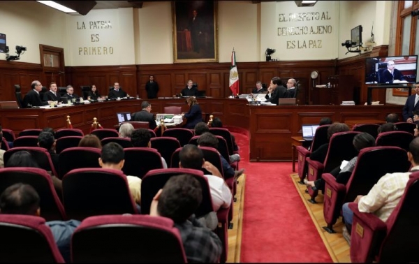 La Primera Sala de la Corte avaló por unanimidad la propuesta del ministro Alfredo Gutiérrez Ortiz Mena.