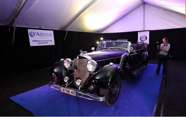 Hoy subastan en EEUU el &quot;súper Mercedes&quot; de Adolf Hitler y esperan recaudar millones de dólares: para qué usarán el dinero