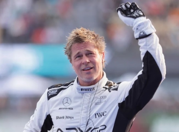 La película &quot;F1&quot;, con Brad Pitt, se estrenará en 2025. 