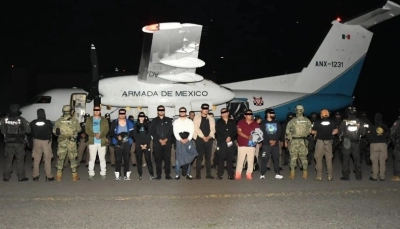 A estas personas se les acusa de acopio y tráfico de armas.