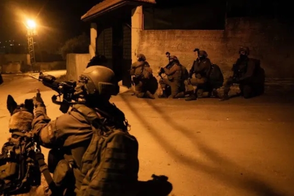 El ejército y fuerza aérea de Israel lanzan una amplia agresión contra la ciudad de Yenín