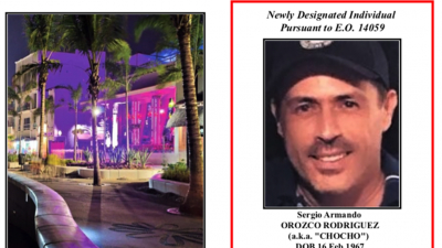 EE.UU. sanciona a un presunto colaborador del Cártel Jalisco Nueva Generación que extorsiona a empresarios en Puerto Vallarta