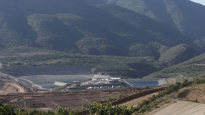 Una mina de la empresa canadiense Goldcorp cerca del pueblo de Carrizalillo, en el estado mexicano de Guerrero