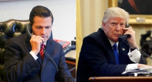 Enrique Peña Nieto, presidente de México. Foto: Cuartoscuro / Donald Trump, presidente de EEUU.
