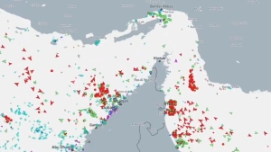 Se desploma el tráfico marítimo en el estrecho de Ormuz