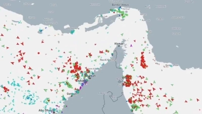 Se desploma el tráfico marítimo en el estrecho de Ormuz
