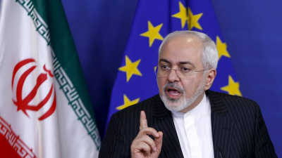 El ministro de Relaciones Exteriores de Irán, Mohammad Javad Zarif.